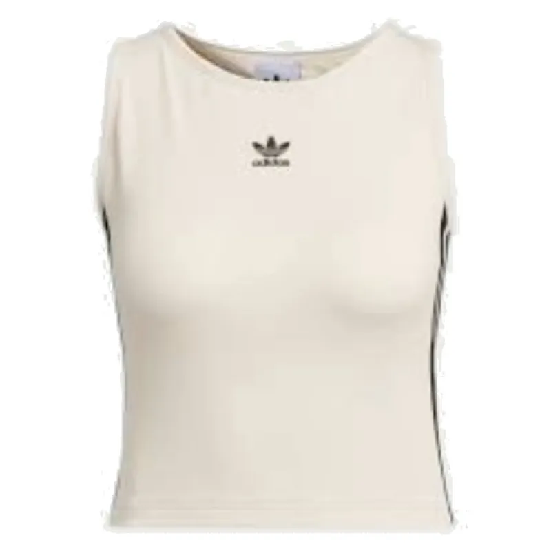 (WMNS) adidas originals 3-Stripes Padded Tank Top 'White' JI6861 sold by KicksCrew