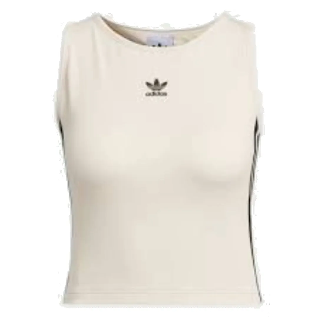 (WMNS) adidas originals 3-Stripes Padded Tank Top 'White' JI6861 sold by KicksCrew