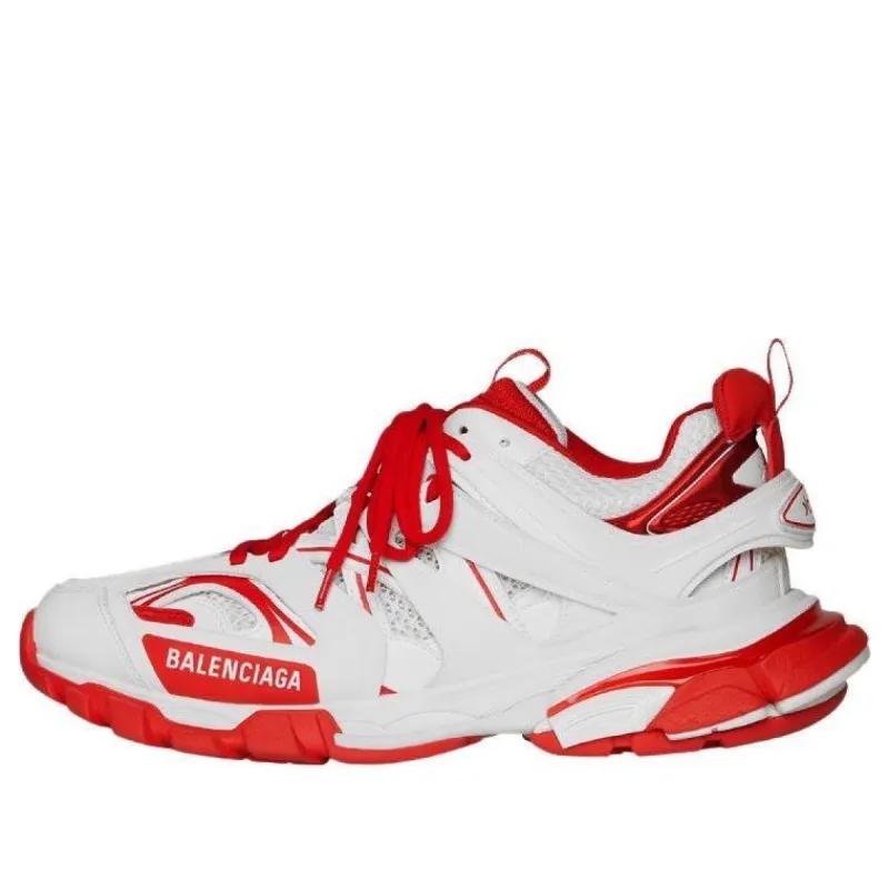Balenciaga Track Sneakers 'White Red' 542023W3AC16690 sold by KicksCrew