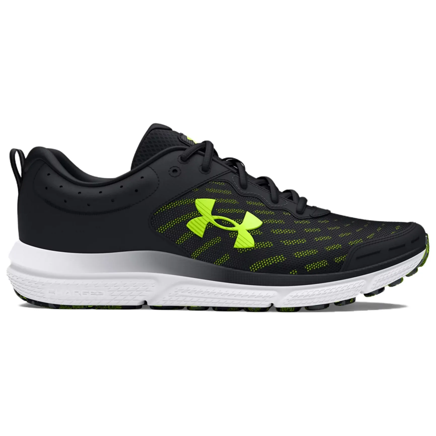 Under Armour Charged Assert 10 'Black High Vis Yellow' 3026175-007 sold by KicksCrew product image thumbnail 2