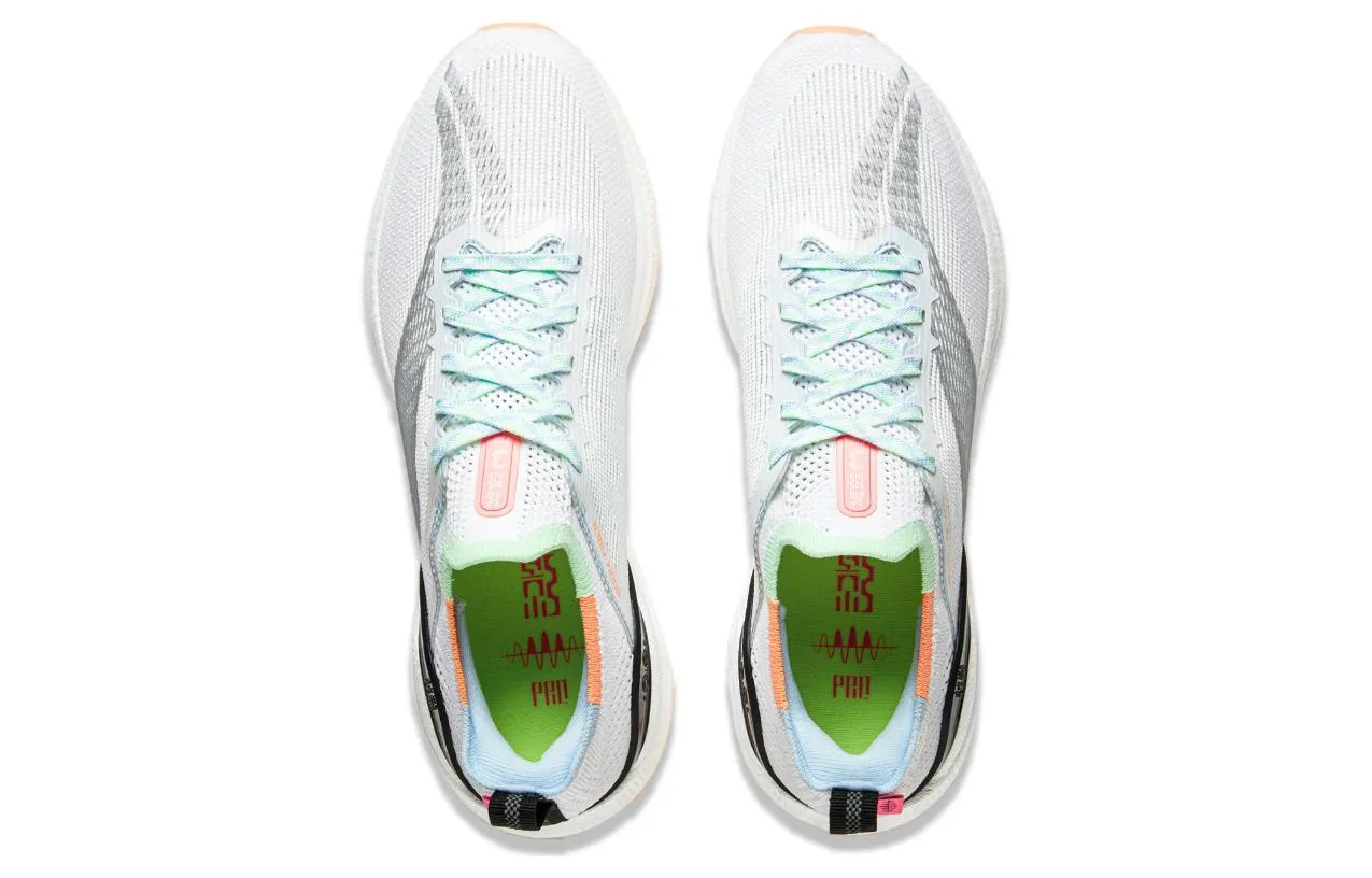 Li-Ning Yueying 3 Pro 'White Green Orange' ARHU001-8 sold by KicksCrew product image thumbnail 5