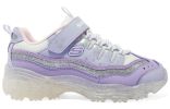 (GS) Skechers D'lites Electric Coloring 'Purple' 319042L-PRMT sold by KicksCrew