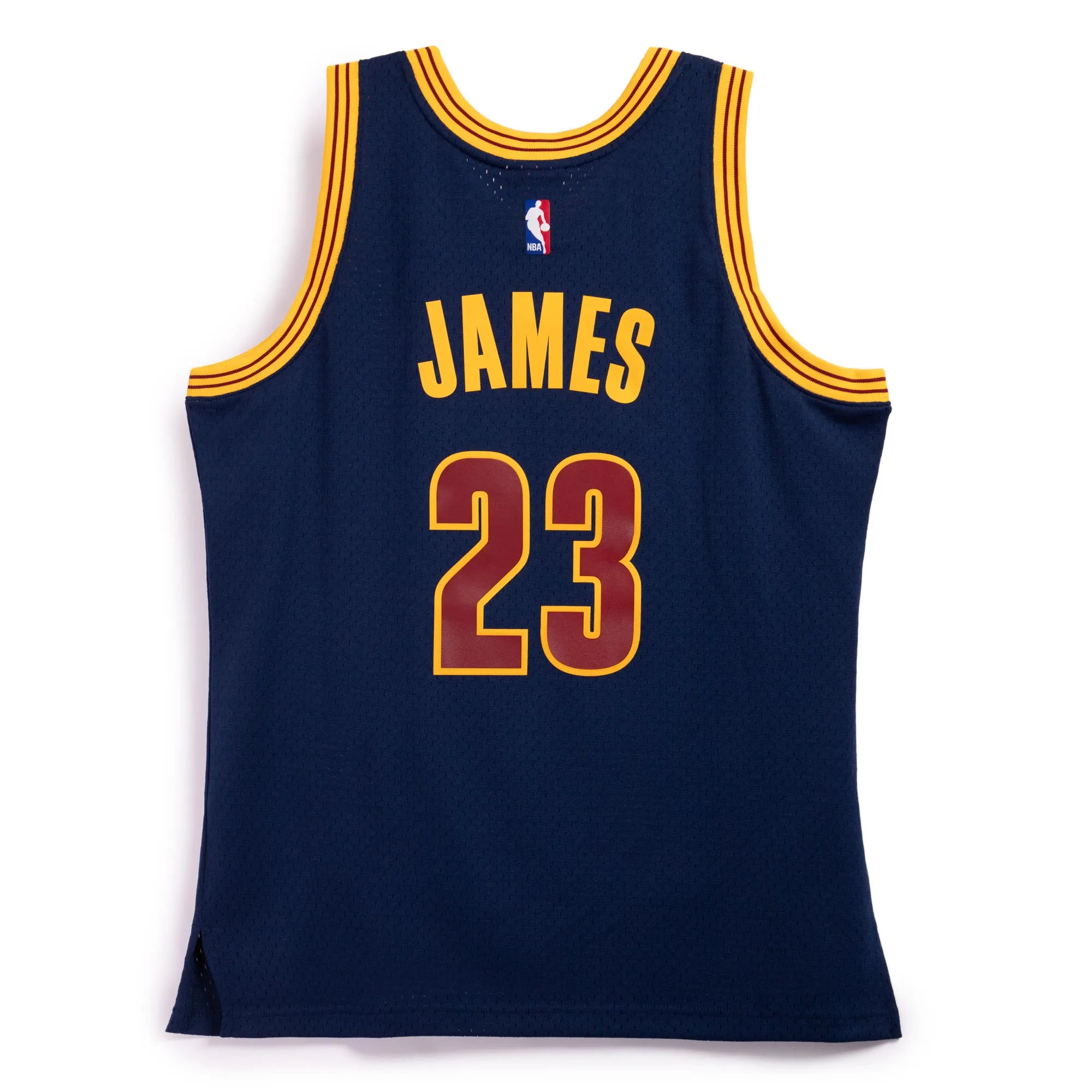 Mitchell & Ness NBA Swingman Cleveland Cavaliers Alternate 15-16 Basketball Jersey 'Lebron James' JY8628-CCAASBL sold by KicksCrew product image thumbnail 2