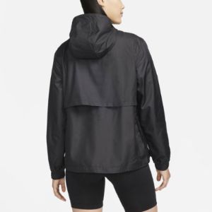(WMNS) Nike Sportswear Essential Repel Woven Jacket Asia Sizing 'Black' DM6180-010 sold by KicksCrew