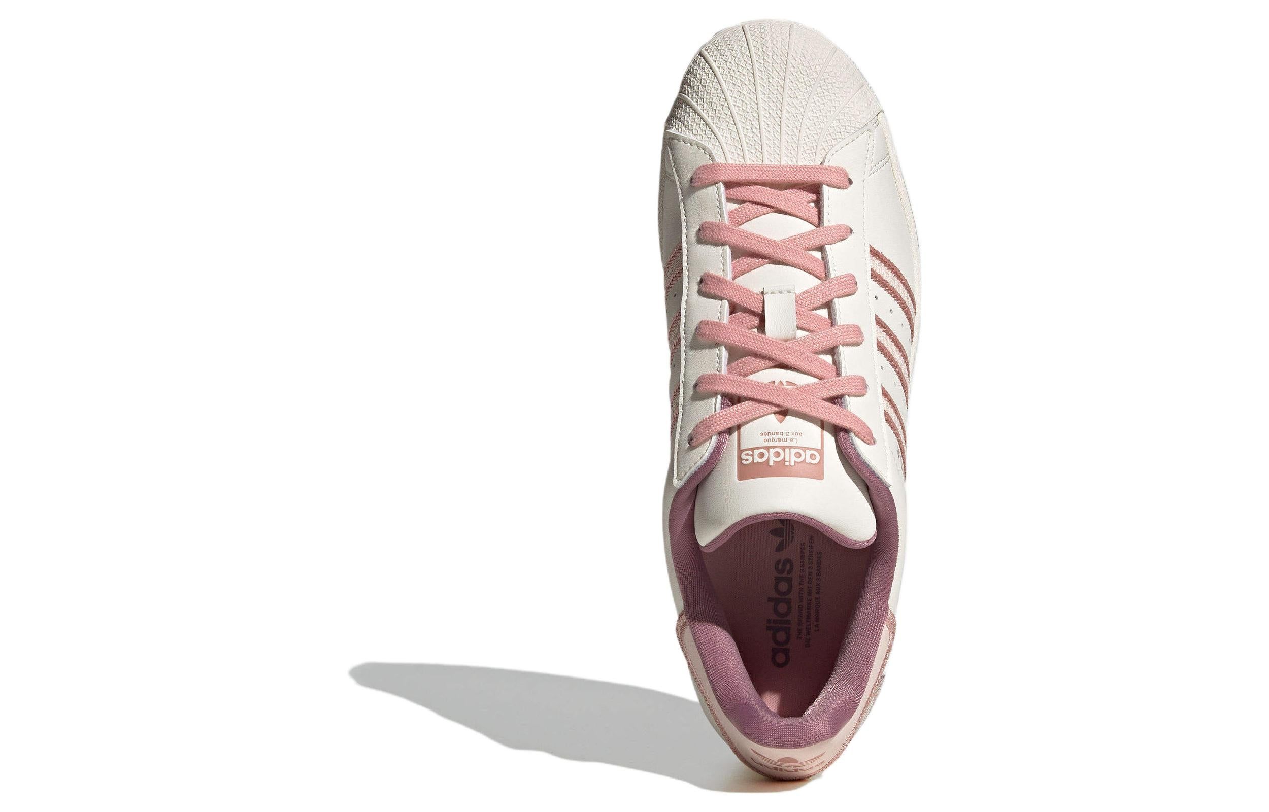 (WMNS) Adidas Originals Superstar Shoes 'Cream White Pink' IE5528 sold by KicksCrew product image thumbnail 5