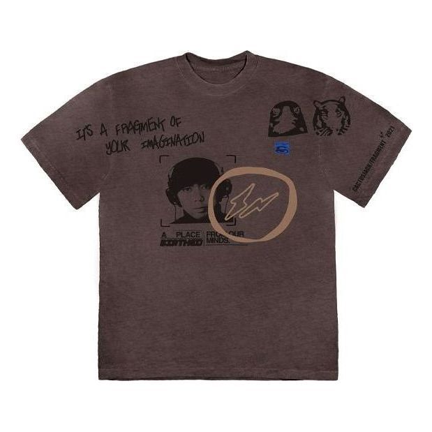 Travis Scott Cactus Jack For Fragment Hiroshi Tee 'Brown Pepper' CJFN-SS15 sold by KicksCrew