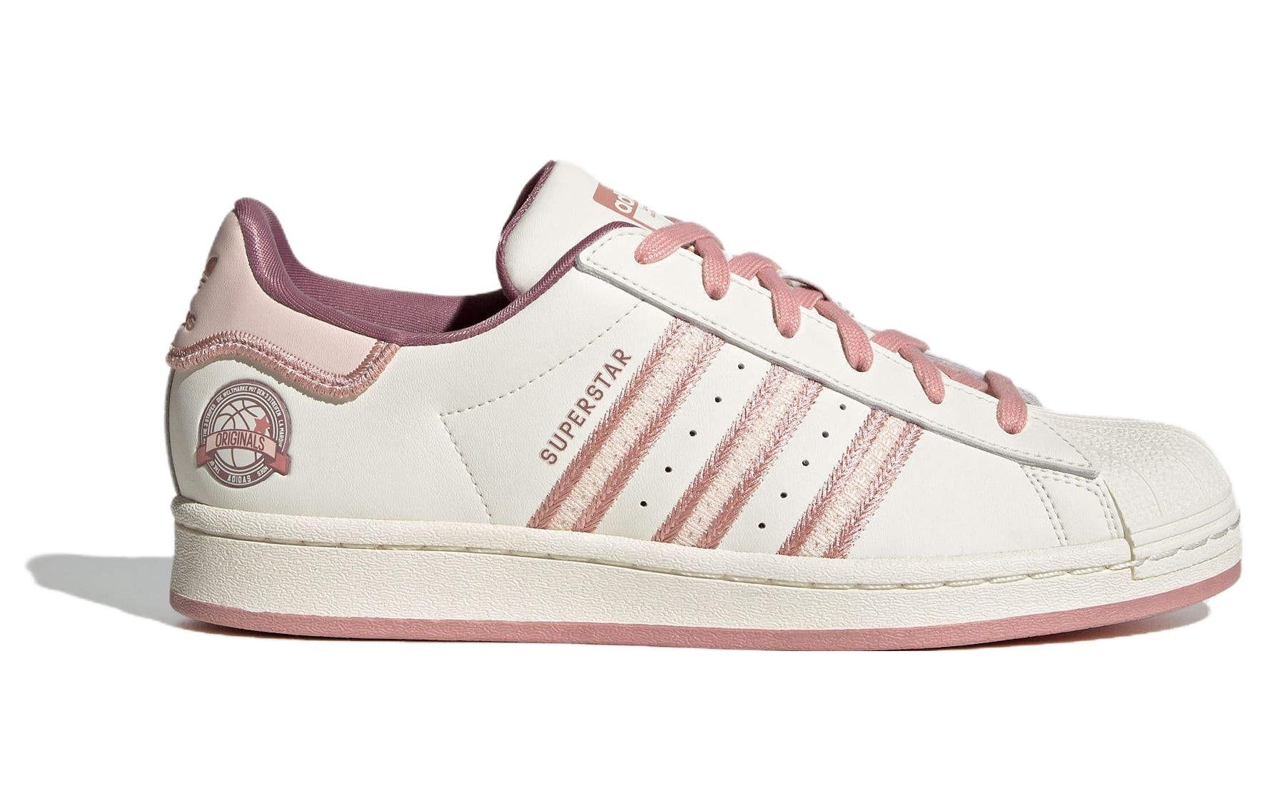 (WMNS) Adidas Originals Superstar Shoes 'Cream White Pink' IE5528 sold by KicksCrew product image thumbnail 2