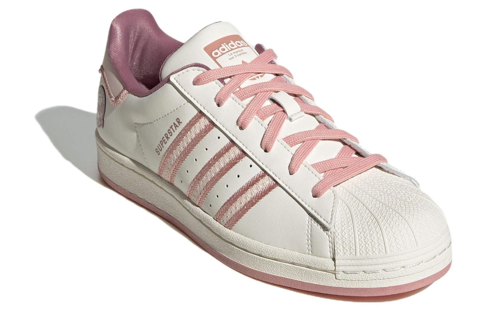(WMNS) Adidas Originals Superstar Shoes 'Cream White Pink' IE5528 sold by KicksCrew product image thumbnail 3