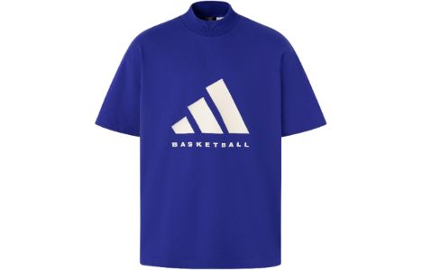 adidas Basketball Tee 'Blue' IX1967 sold by KicksCrew