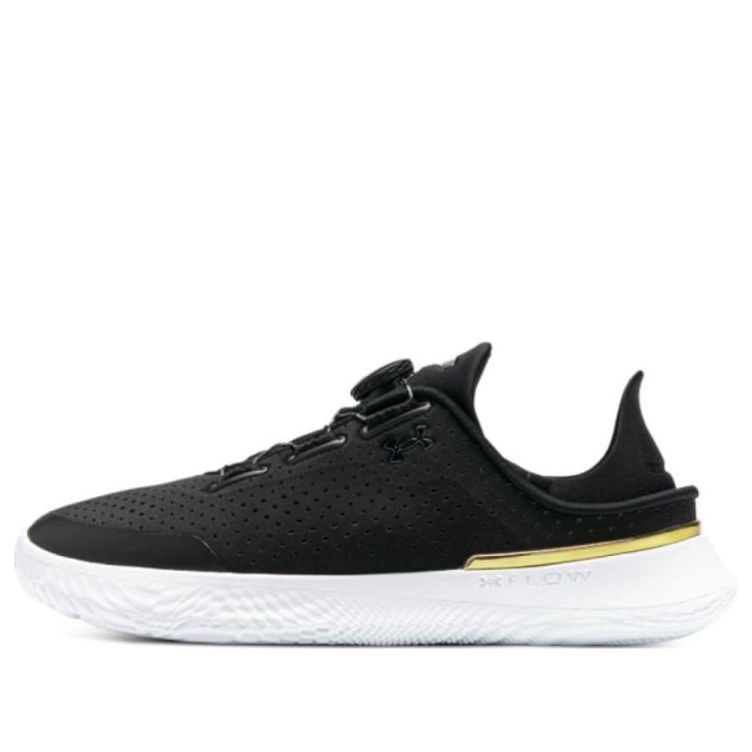 Under Armour UA Flow Slipspeed 'Black and White' 3026197-002 sold by KicksCrew