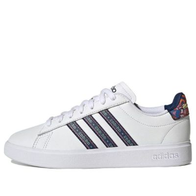 (WMNS) adidas Grand Court 2.0 'White Mystery Blue' GW7111 sold by KicksCrew