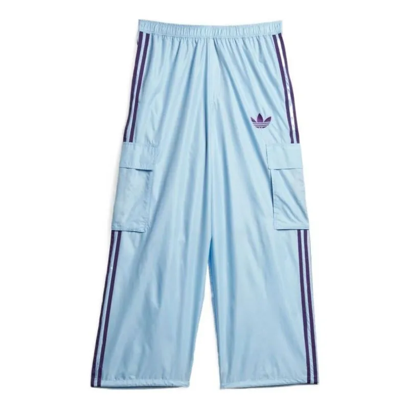 adidas originals x Kerwin Frost Baggy Track Pants 'Clear Sky' H59894 sold by KicksCrew