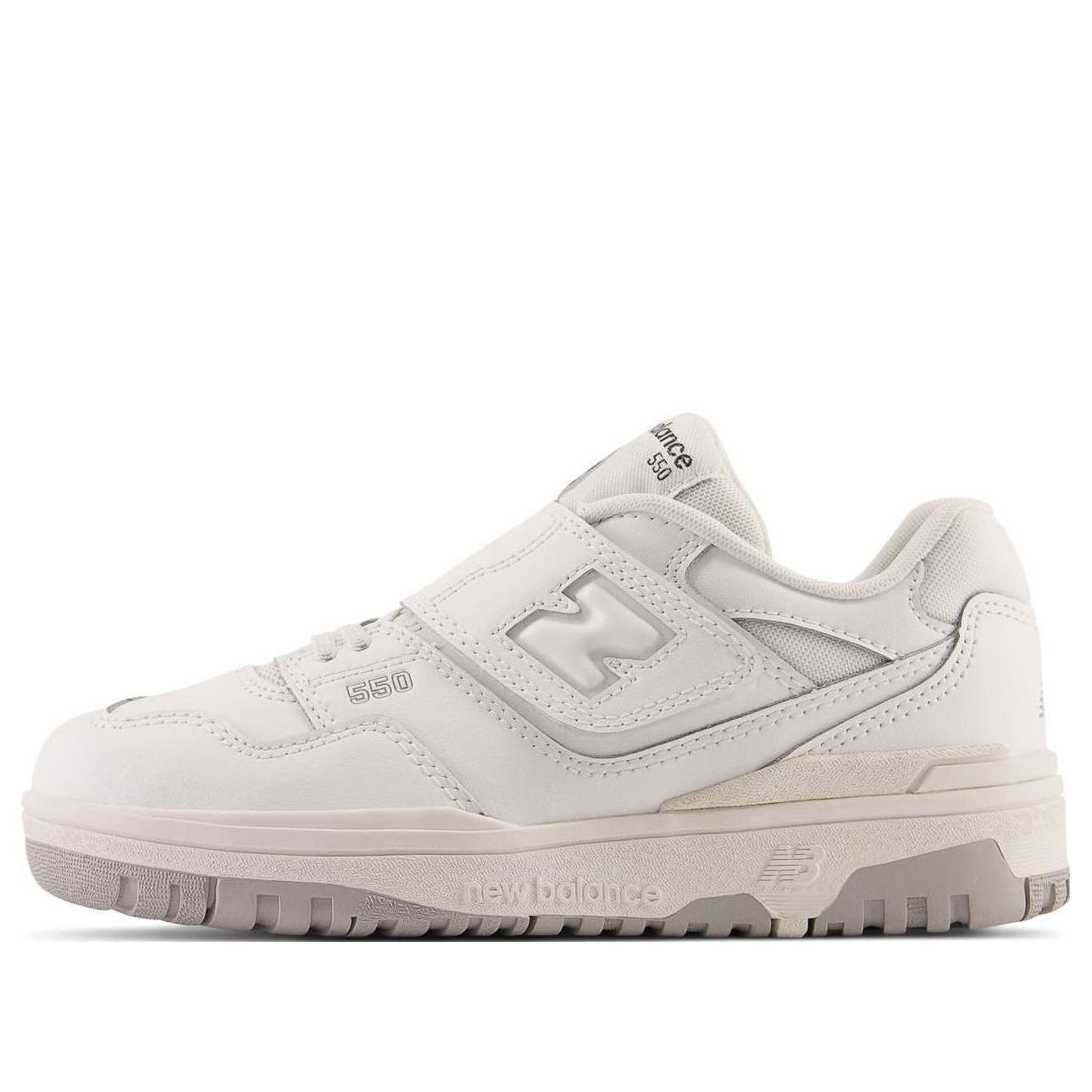 (PS) New Balance 550 Bungee Lace Top Strap 'White Grey' PHB550PB sold by KicksCrew