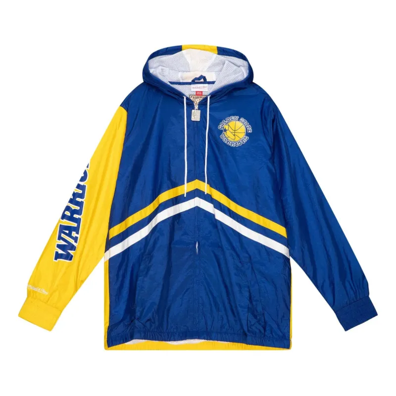 Mitchell & Ness x NBA Undeniable Full Zip Windbreaker 'Golden State Warriors' OJZP3409-GSWYYPPPROYA sold by KicksCrew