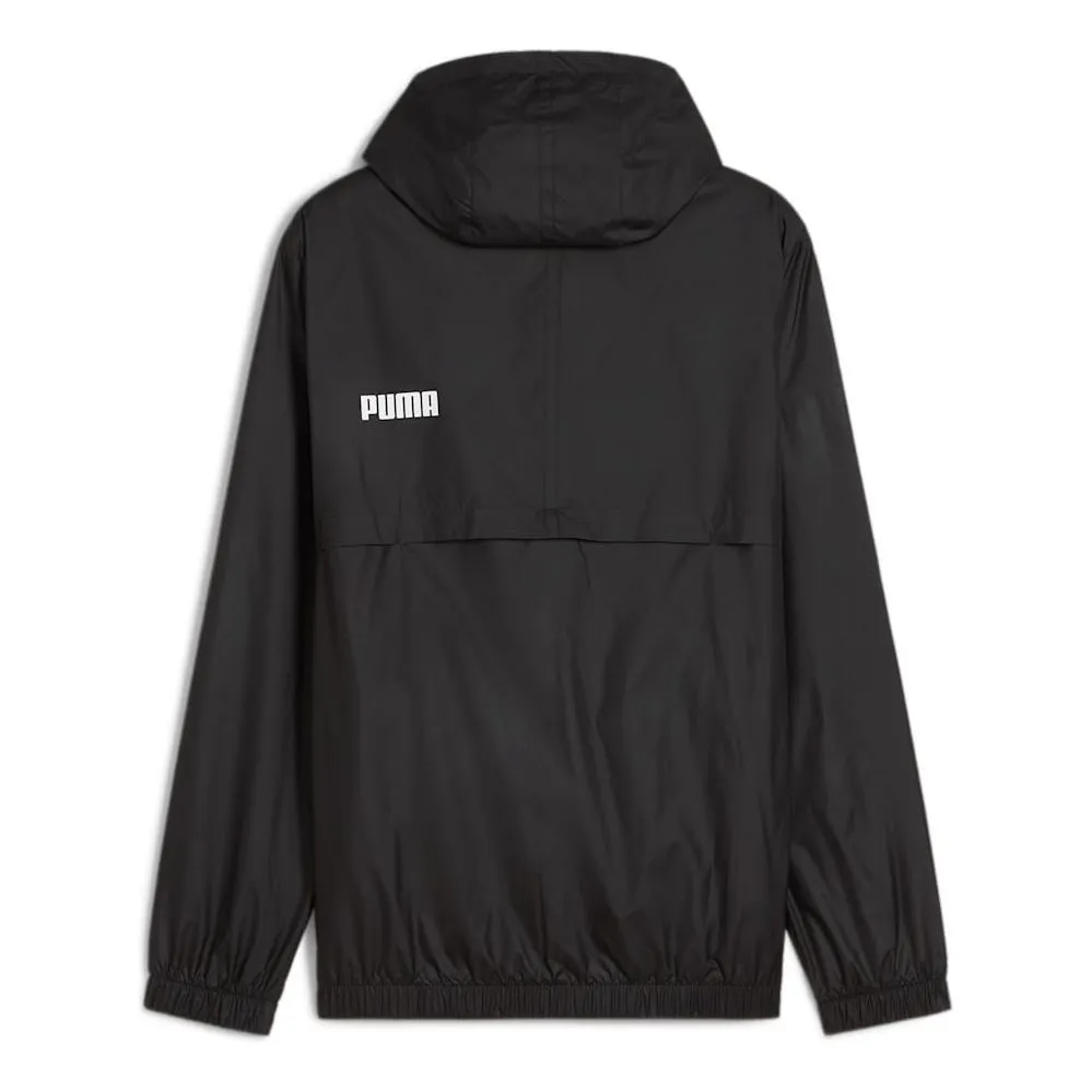 PUMA Essentials Solid Windbreaker Jacket 'Black' 847484-52 sold by KicksCrew product image thumbnail 2