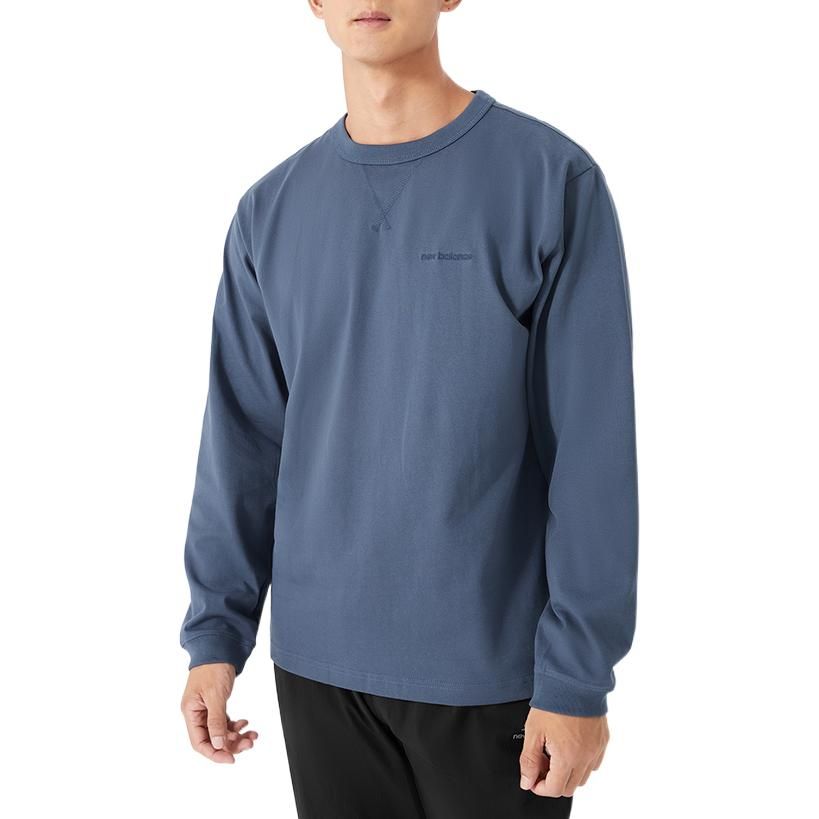 New Balance Athletics Nature State Long Sleeve T-Shirt 'Blue' AMT23566-VTI sold by KicksCrew product image thumbnail 4