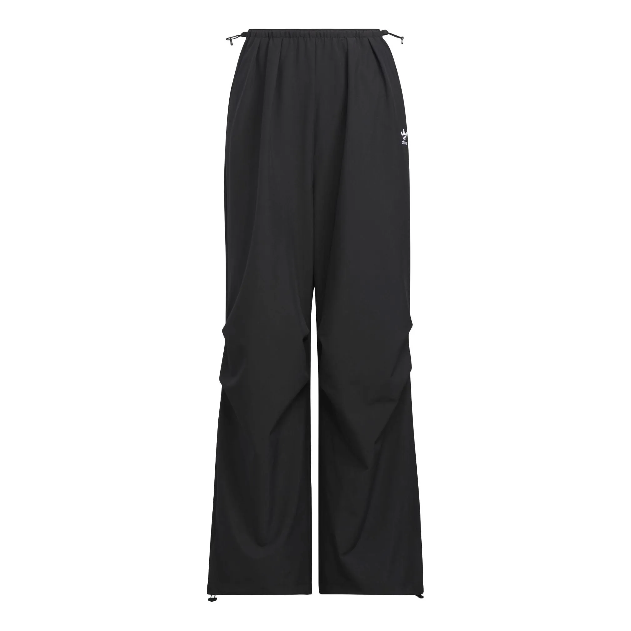 (WMNS) adidas Oversized Pants Asia Sizing 'Black' IY9497 sold by KicksCrew