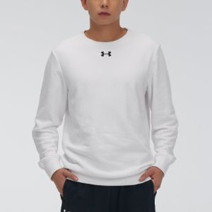 Under Armour Rival Fleece 2.0 Crew Pullover 'White' 21600301-100 sold by KicksCrew