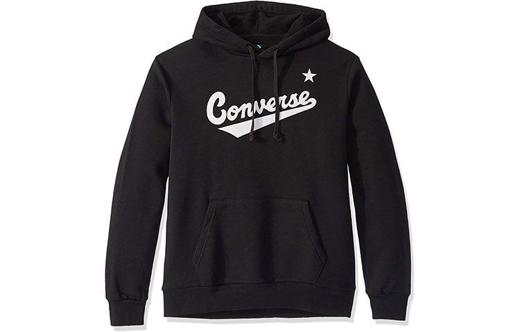 Converse Nova Pullover Hoodie 'Black' 10019004-A01 sold by KicksCrew product image thumbnail 2