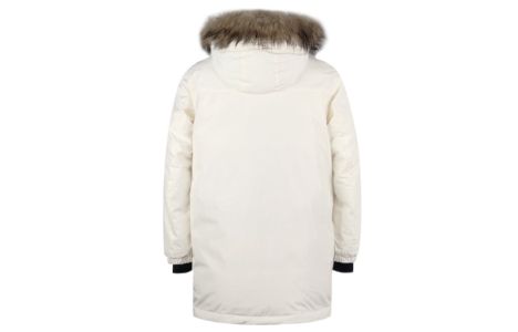 (WMNS) New Balance Warm Winter Down Jacket 'White' NP943022-IV sold by KicksCrew