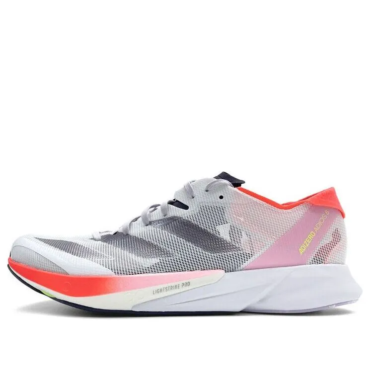 adidas Adizero Adios 8 'White Aurora Red' ID3630 sold by KicksCrew