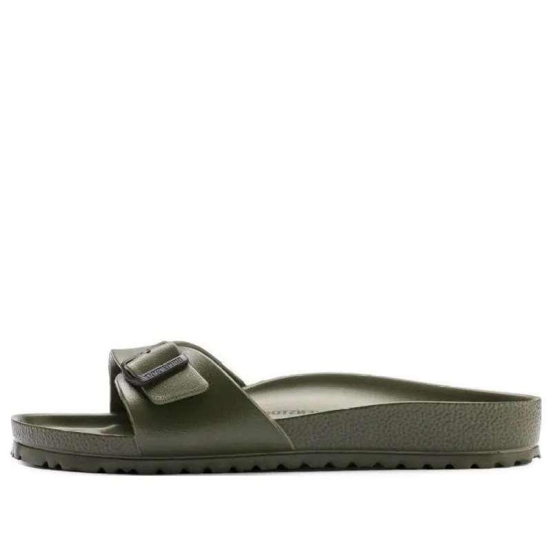 Birkenstock Madrid Essentials EVA Narrow Fit Sandals 'Olive Green' 0128251 sold by KicksCrew