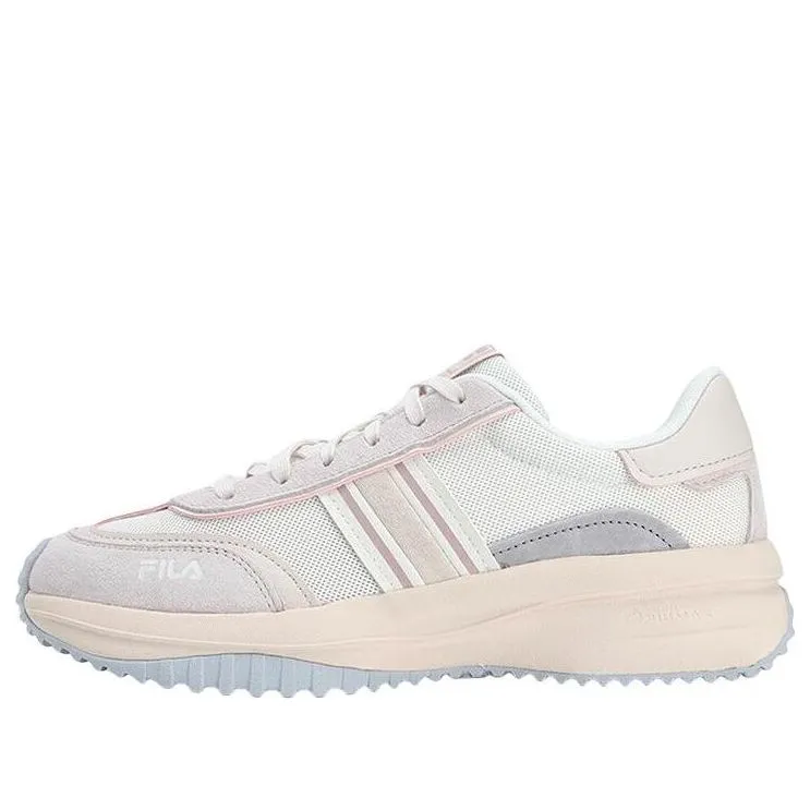 (WMNS) FILA Athletics Shoes 'White Pink Blue' F12W322103FWP sold by KicksCrew