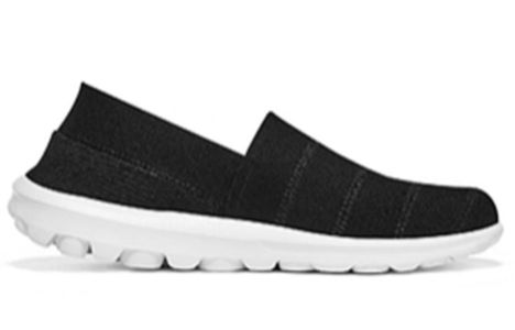 (WMNS) Skechers Go Walk 'Black White' 124463-BKW sold by KicksCrew