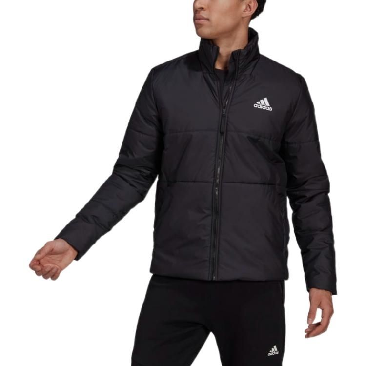 adidas BSC 3-Stripes Insulated Jacket 'Black' HG8758 sold by KicksCrew product image thumbnail 3