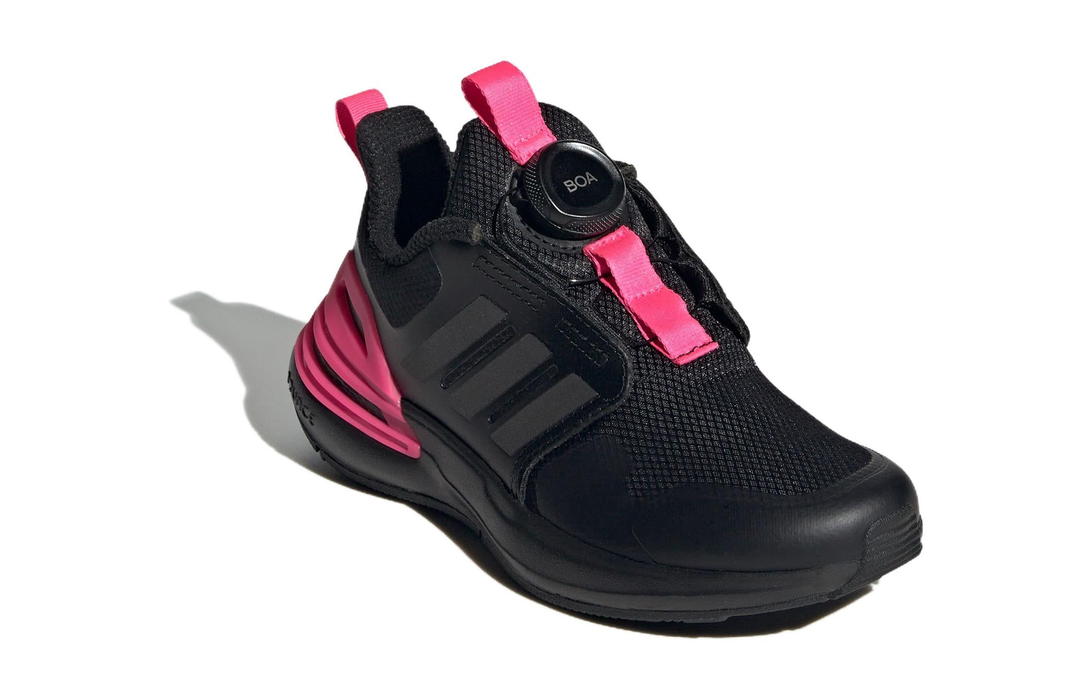 (GS) adidas Rapidasport BOA 'Black Shock Pink' IF0370 sold by KicksCrew product image thumbnail 3