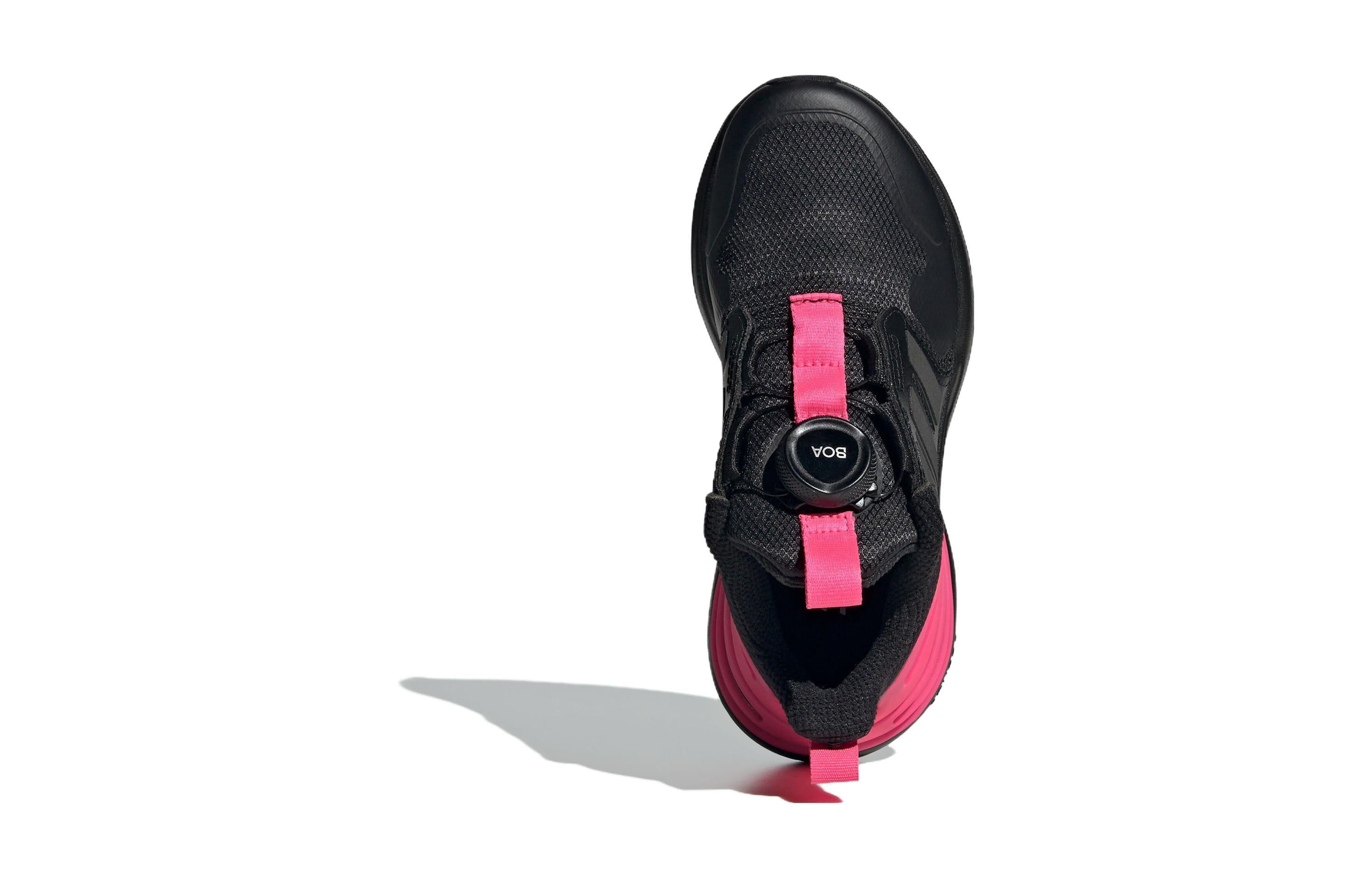 (GS) adidas Rapidasport BOA 'Black Shock Pink' IF0370 sold by KicksCrew product image thumbnail 5