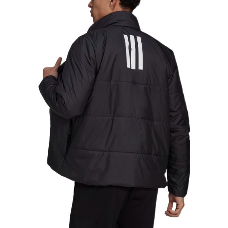 adidas BSC 3-Stripes Insulated Jacket 'Black' HG8758 sold by KicksCrew product image thumbnail 4