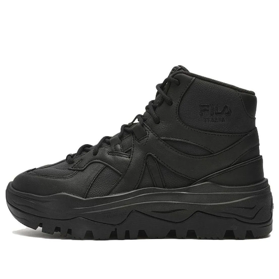 (WMNS) FILA MODERNO Collection AMICA Sneakers 'Black' F12W341114FBK sold by KicksCrew