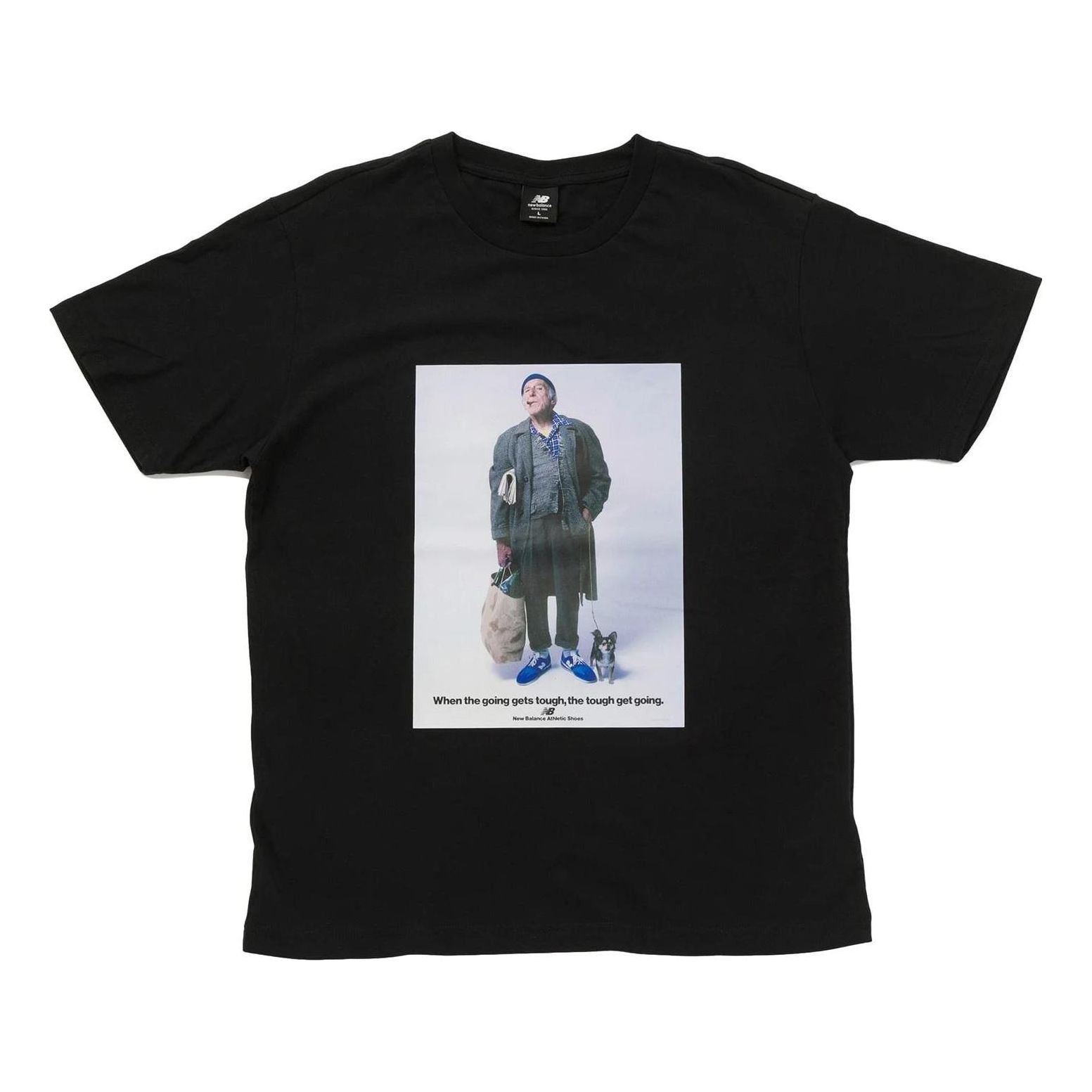 New Balance Essentials Grandpa T-shirt 'Black' AMT21569-BK sold by KicksCrew