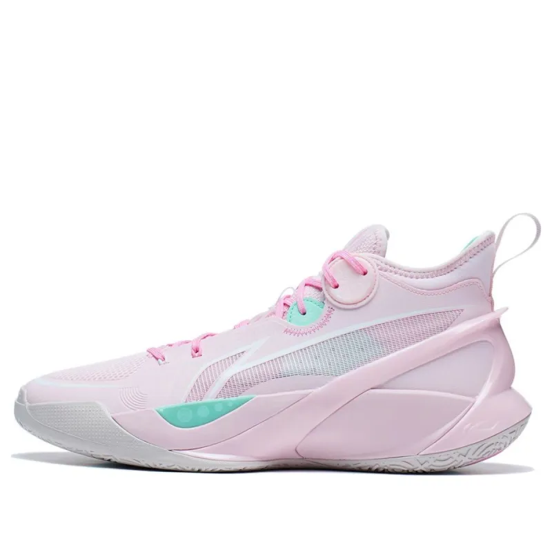 Li-Ning Sonic 10 V1 Mid 'Pink Green' ABAS069-51 sold by KicksCrew
