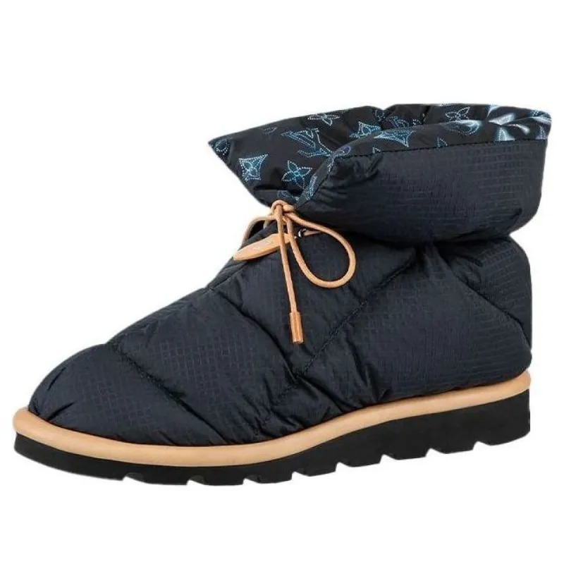(WMNS) LOUIS VUITTON LV Pillow Comfort Ankle Boots 'Navy' 1A9RF sold by KicksCrew