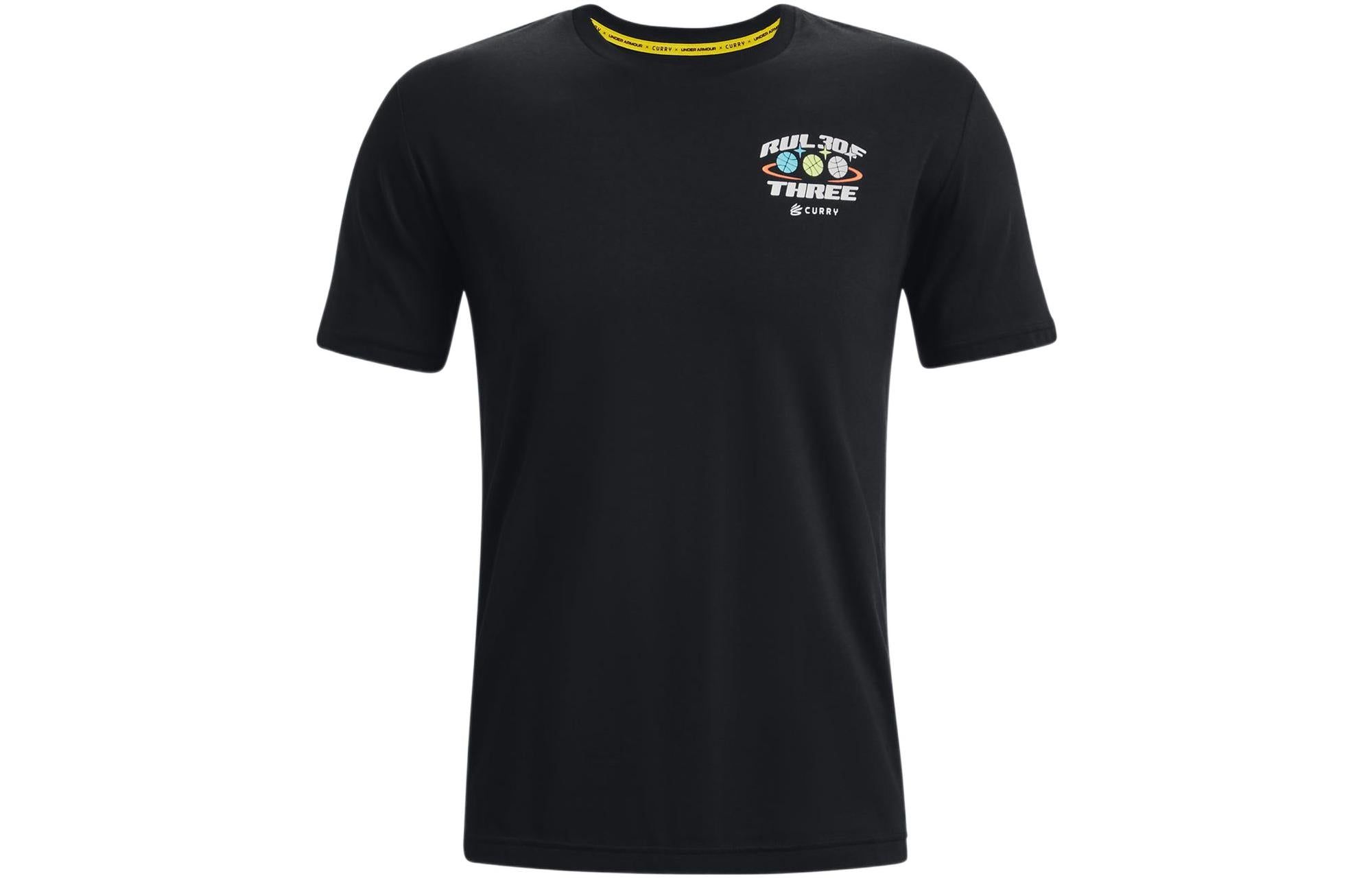 Under Armour Curry Rule Of 3 T-shirt 'Black' 1372840-001 sold by KicksCrew product image thumbnail 2