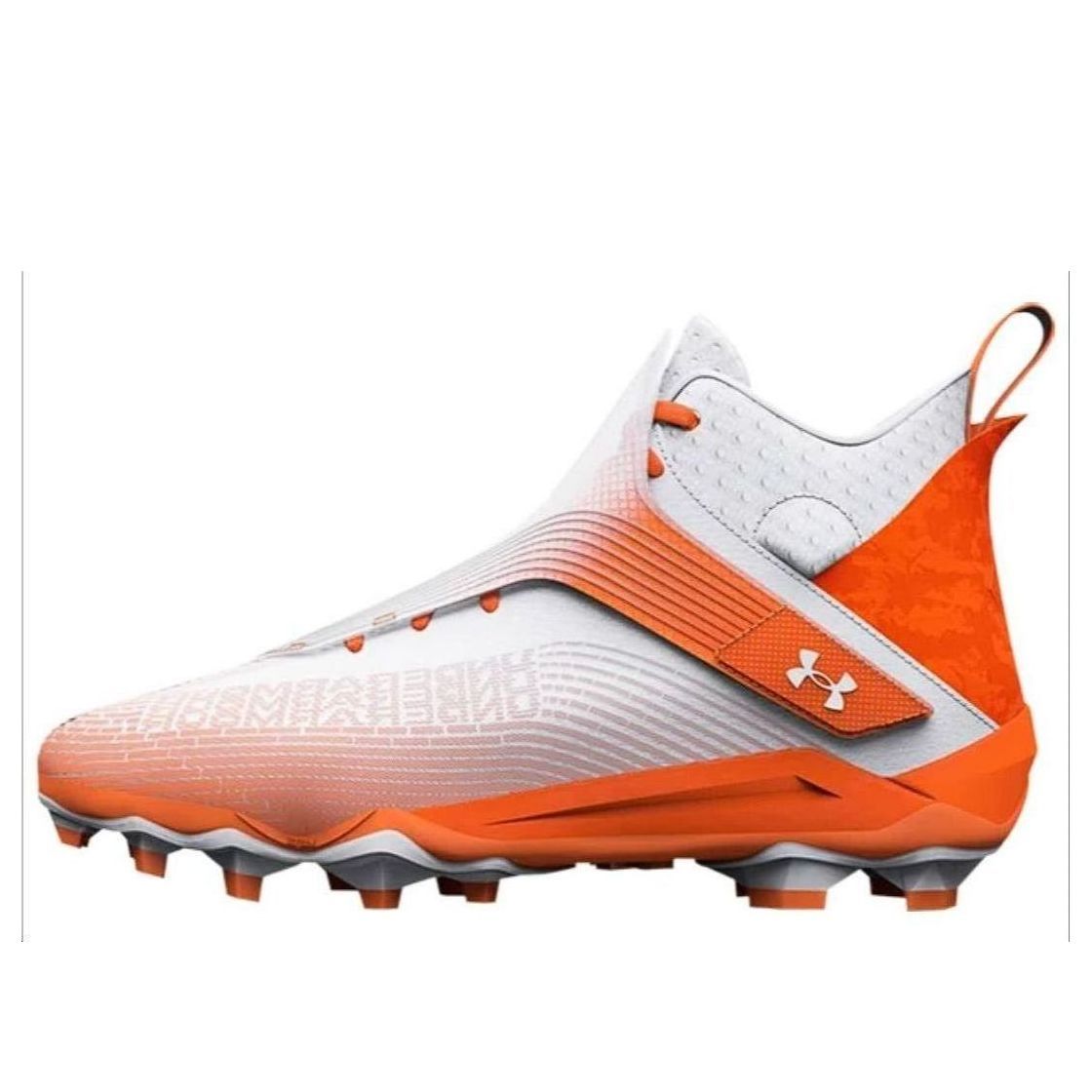 Under Armour Hammer MC Football Cleats 'White Orange' 3025085-800 sold by KicksCrew