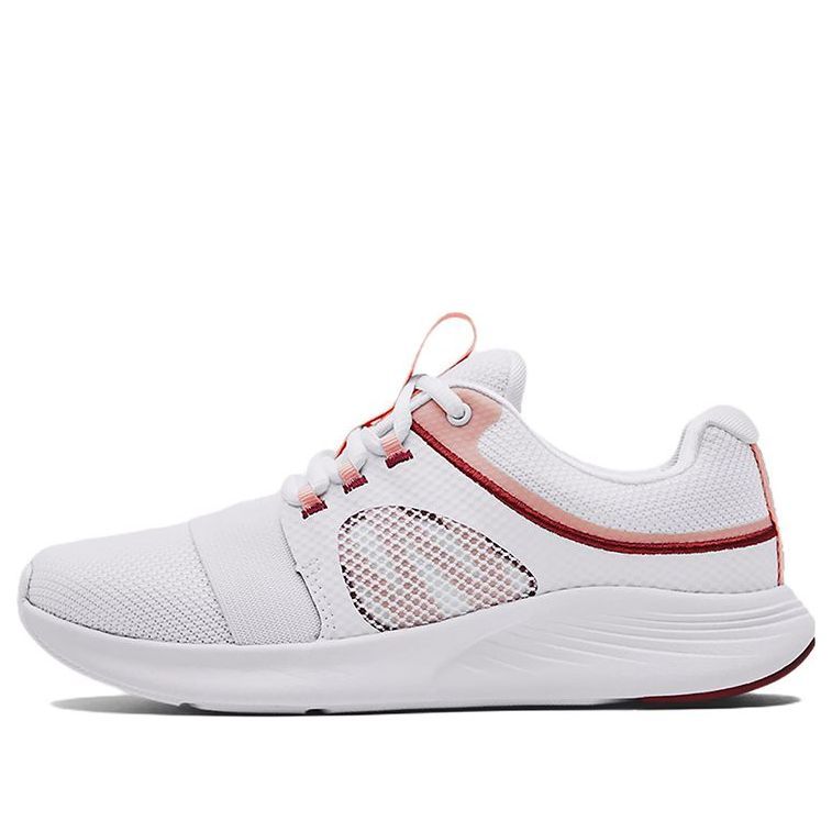 (WMNS) Under Armour Charged Breathe Bliss 'White Retro Pink' 3024148-102 sold by KicksCrew