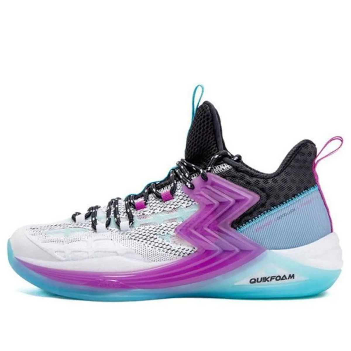 新規購入 361 Quick Foam Basketball Sneaker 'White Purple Blue ウエイトトレーニング