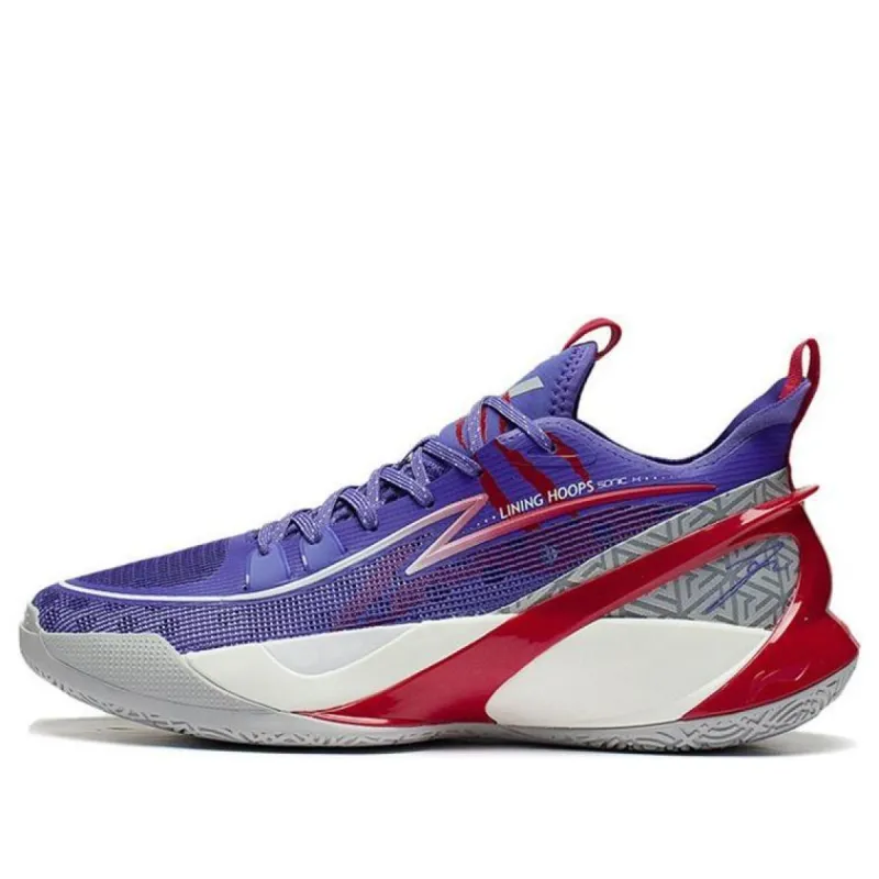 Li-Ning Sonic 10 V2 Low 'Purple Red' ABAS057-6 sold by KicksCrew