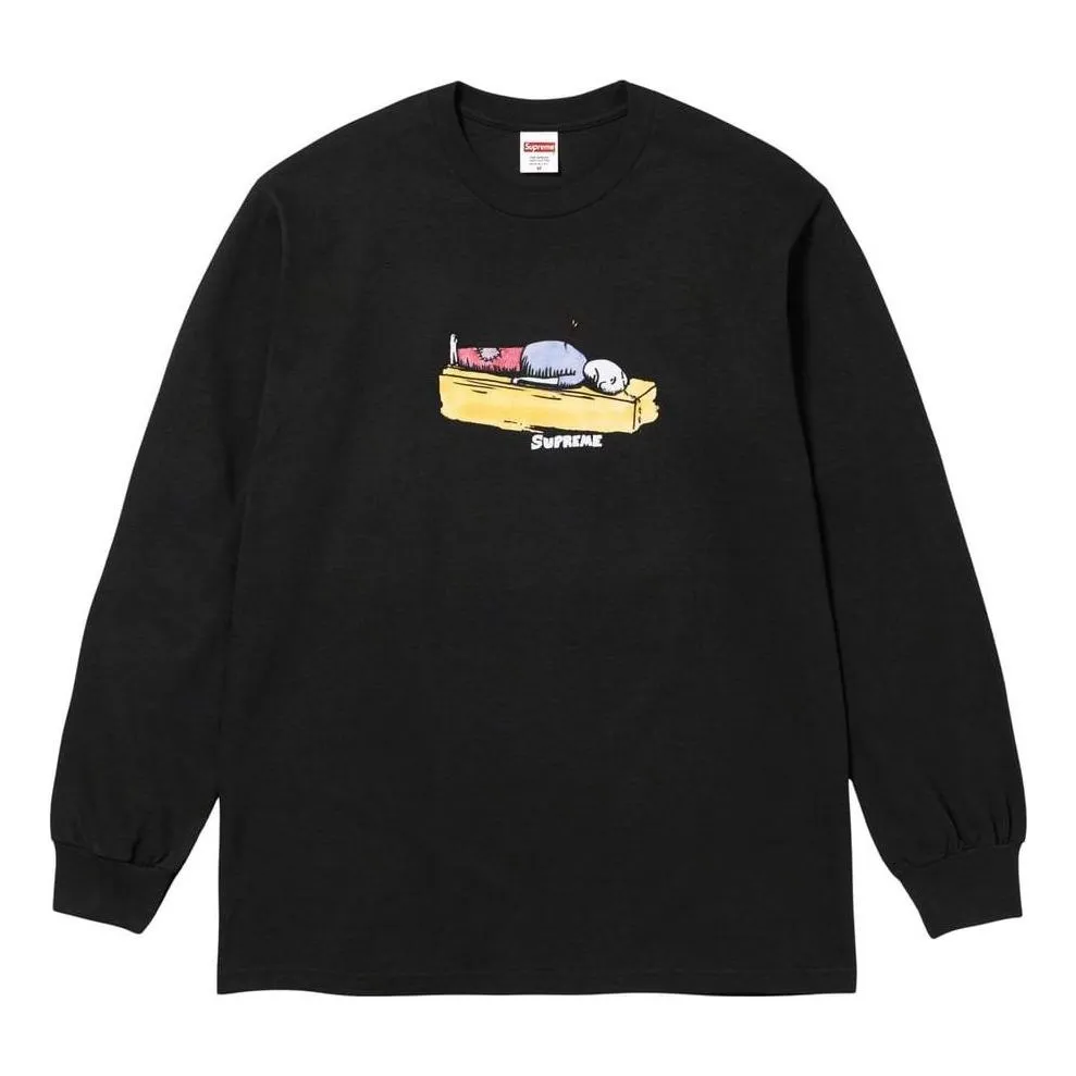 Supreme FW23 Week7 Neil Blender Arrow Long Sleeve T-shirt 'Black' SUP-FW23-139 sold by KicksCrew