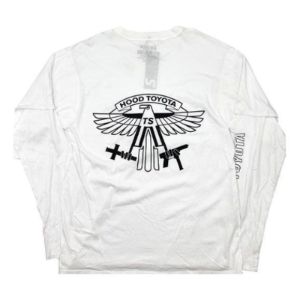 Travis Scott Cactus Jack Long Sleeve Hood Toyota T-Shirt 'White' TC-342 sold by KicksCrew