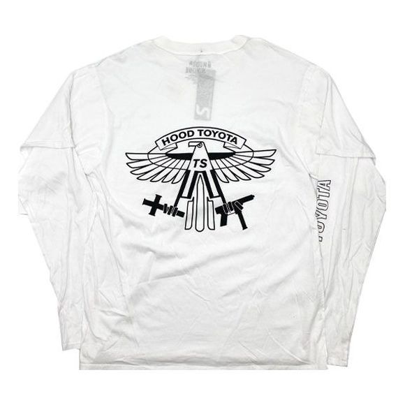 Travis Scott Cactus Jack Long Sleeve Hood Toyota T-Shirt 'White' TC-342 sold by KicksCrew