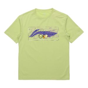 Li-Ning Big Logo Graphic T-shirt 'Green' AHSR340-16 sold by KicksCrew