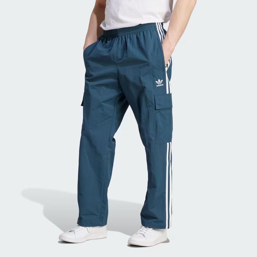 Adidas Adicolor Classics 3-Stripes Cargo Pants 'Teal' IM2103 sold by KicksCrew product image thumbnail 2