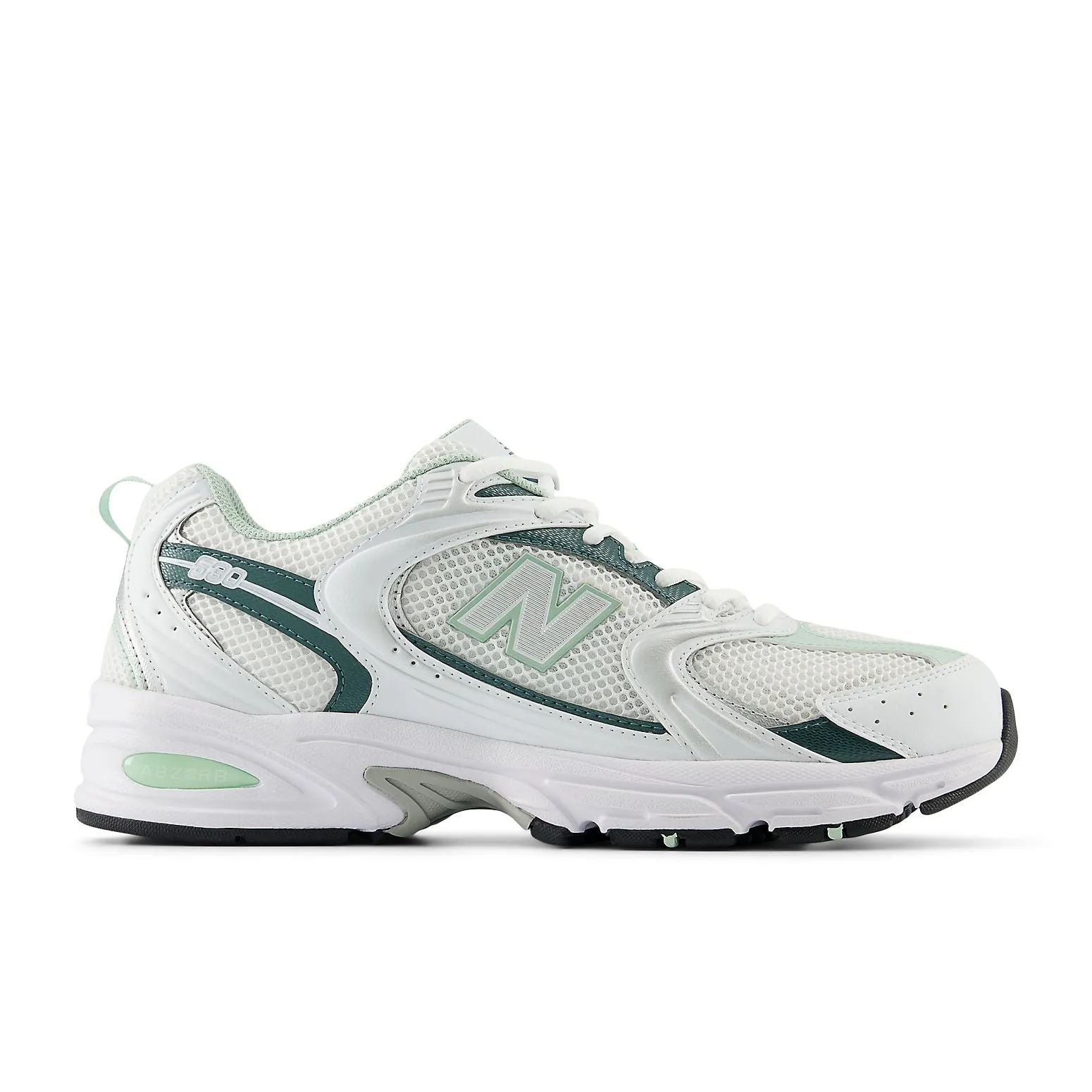 New Balance 530 Shoes 'White Green' MR530RB sold by KicksCrew product image thumbnail 2