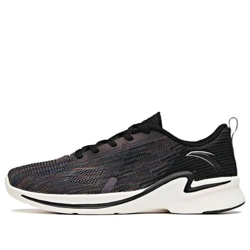 (WMNS) ANTA Running Series Sneakers Hydrogen 'Black' 122025540-10 sold by KicksCrew