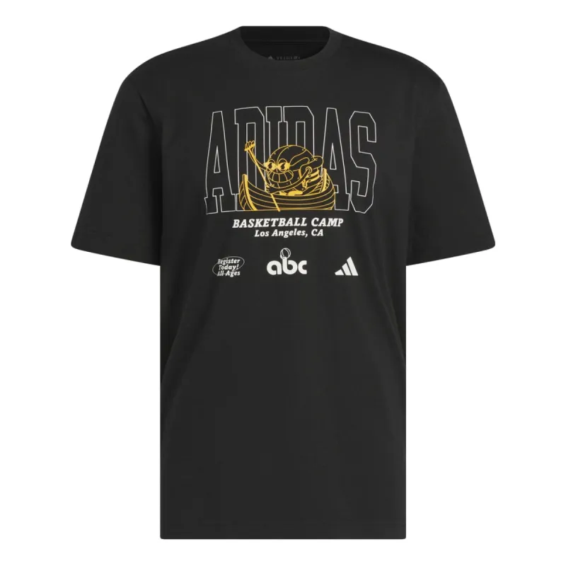 adidas Summer Camp Lil Stripe T-shirt 'Black' IM4627 sold by KicksCrew