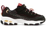 (GS) Skechers D'lites Sneakers 'Black Red' 319504L-BKRD sold by KicksCrew
